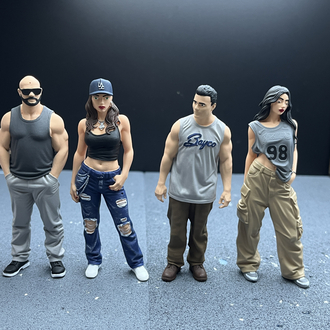 1/18 Genç Sokak Stili Figür Seti