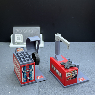1/18 Lastik ve Balans Makinesi