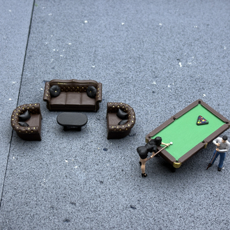 1/64 Ofis ve Bilardo Seti