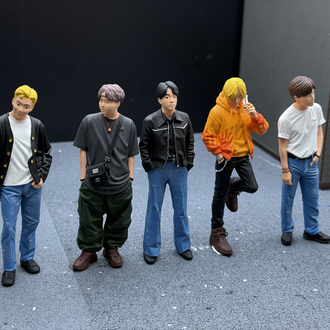 1/18 Japon Erkek Figür Seti