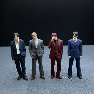 1/18 Japon Erkek Figür Seti 2