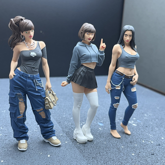 1/18 Genç Kız Figür Seti