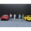 1/64 Kahve İçenler Set - Standlı