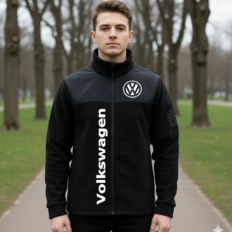 VOLKSWAGEN - FERMUARLI POLAR CEKET
