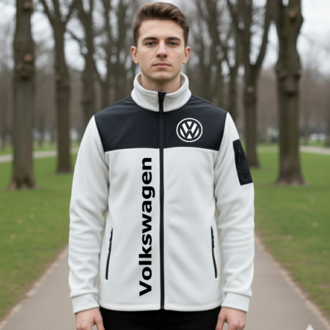 VOLKSWAGEN - FERMUARLI POLAR CEKET