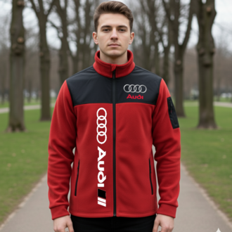 AUDİ - FERMUARLI POLAR CEKET