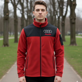 AUDİ - FERMUARLI POLAR CEKET