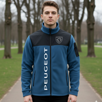 PEOUGHT - FERMUARLI POLAR CEKET