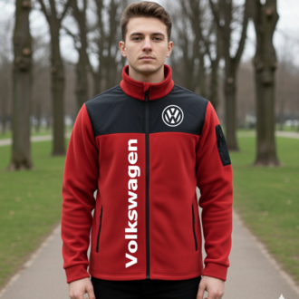 VOLKSWAGEN - FERMUARLI POLAR CEKET