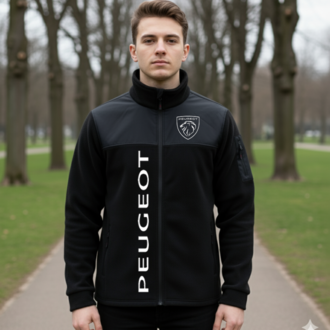 PEOUGHT - FERMUARLI POLAR CEKET