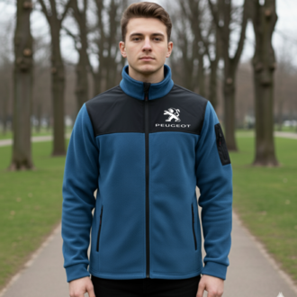 PEOUGHT - FERMUARLI POLAR CEKET