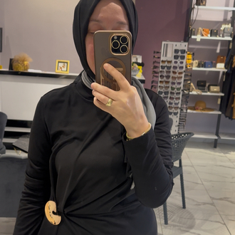 Almarwahblack siyah elbise