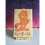 Garfield Ahşap Yakma Tablo
