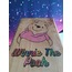 Winnie The Pooh Ahşap Yakma Tablo⁣