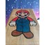 Süper Mario Ahşap Yakma Tablo⁣