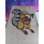 Scrat Ahşap Yakma Tablo