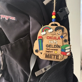 Okula Hoşgeldin Hediyesi Boyama Süs 20 Adet