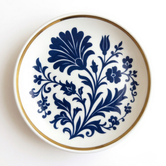 MOTIFF Modern Çini Desenli Tatlı/Sunum Tabağı