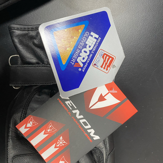 Venom Ekstra korumalı kışlık motosiklet eldiveni