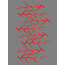UNIVERSAL ŞİMŞEK STICKER(BEYAZ)