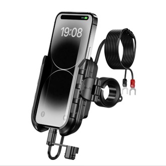 Nukrotech MR PLUS TYPE C Şarjlı Motosiklet Telefon Tutucu 
