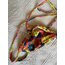 Çiçek desenli bikini takımı