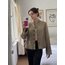 Vintage bej rengi ceket