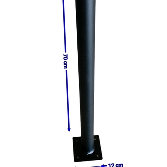 Düz çanak anten montaj ayak balkon için ideal 70 cm uydu alıcı