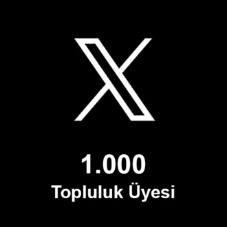 1.000 Topluluk Üyesi