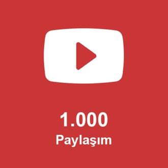 1.000 Paylaşım