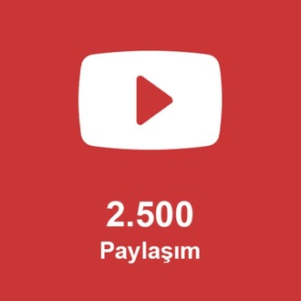 2.500 Paylaşım
