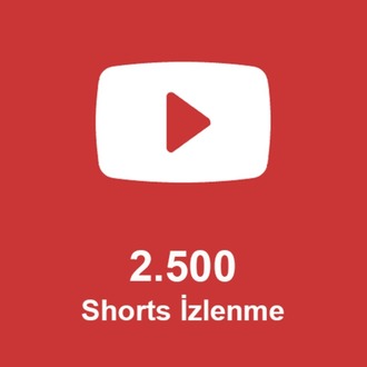 2.500 Shorts İzlenme