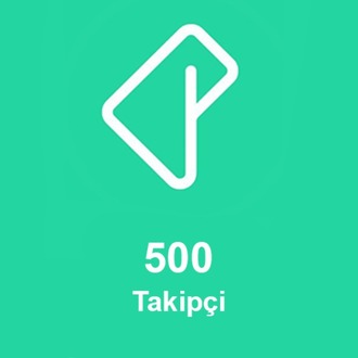 500 Türk Takipçi
