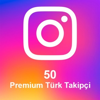 50 Premium Türk Takipçi