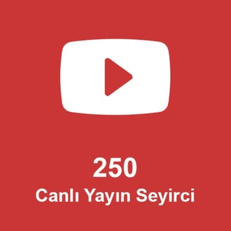 250 Canlı Yayın Seyirci