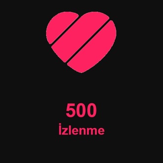 500 İzlenme