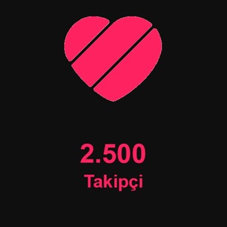2.500 Takipçi
