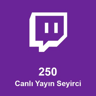 250 Canlı Yayın İzlenme