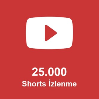 25.000 Shorts İzlenme