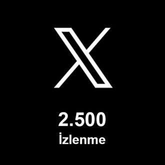 2.500 İzlenme