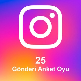 25 Gönderi Anket Oyu