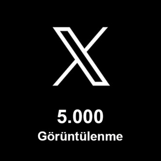 5.000 Tweet Görüntülenme