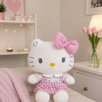 ELBİSELİ HELLO KİTTY TATLIŞ PELUŞ 30 CM