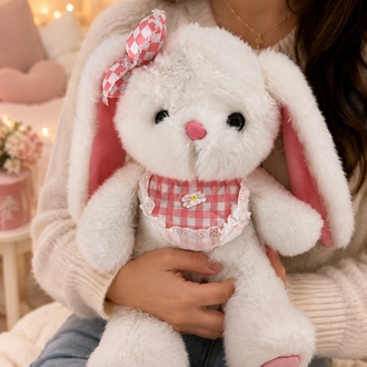 SEVİMLİ PELUŞ TAVŞAN ( 40 cm )