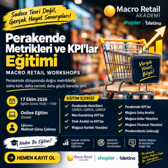 Perakende Metrikleri ve KPI'lar Online Eğitimi