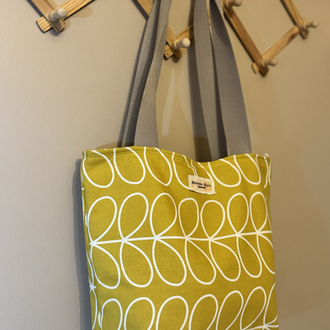 Hardal shopper çanta 