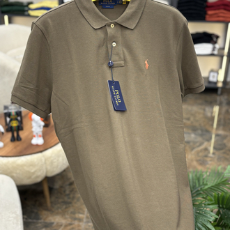 PRL - Polo Yaka Zeytin Yeşili