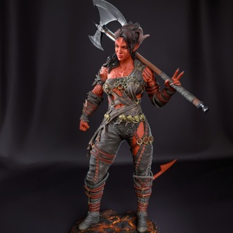 Baldurs Gate 3 - Karlach Cliffgate (30 cm)