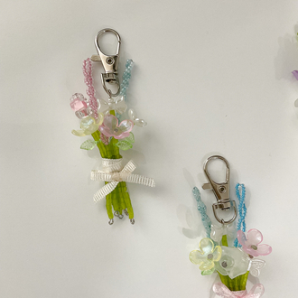 Flower bouquet Keychain