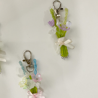 Flower bouquet Keychain